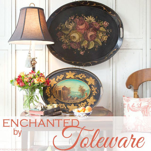 VICTORIA MAGAZINE |Collecting Antique Toleware - frenchgardenhouse