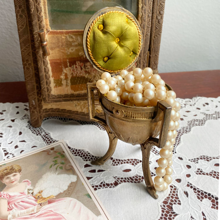 Rare 19th Century French Napoleon III Régule Numbered Jewelry Casket