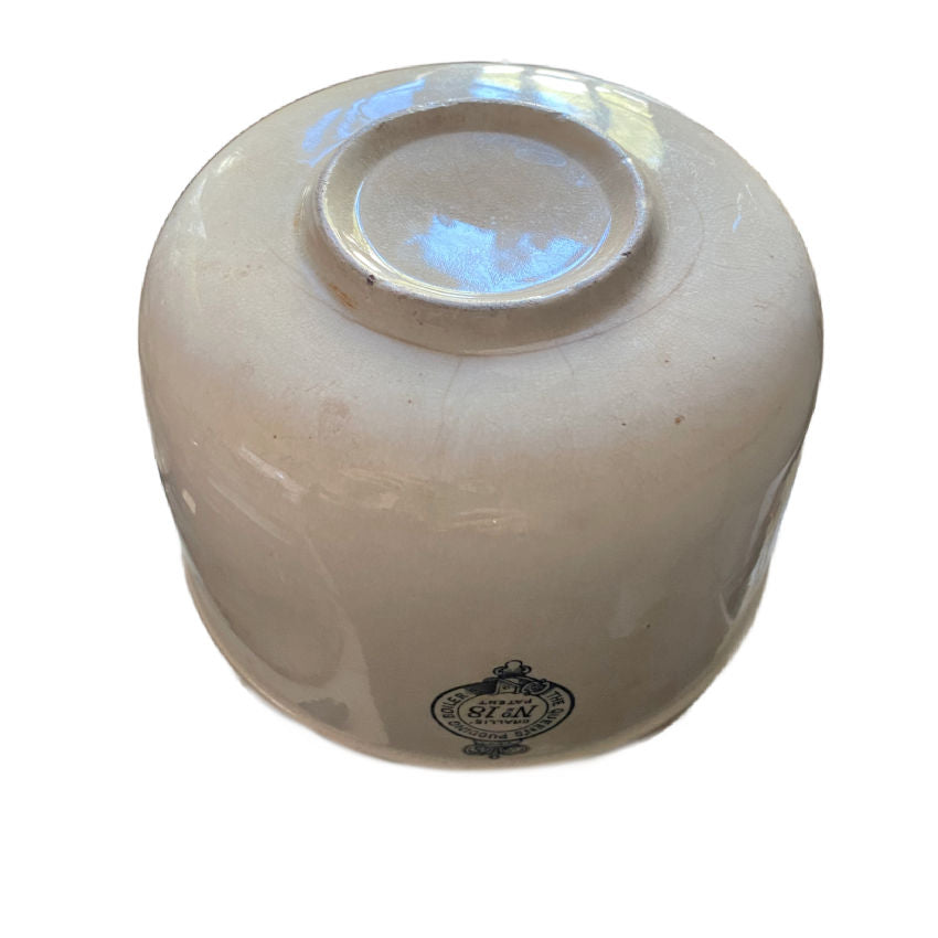 Antique Ironstone Pudding Mold The Queen's Pudding Boiler No. 18