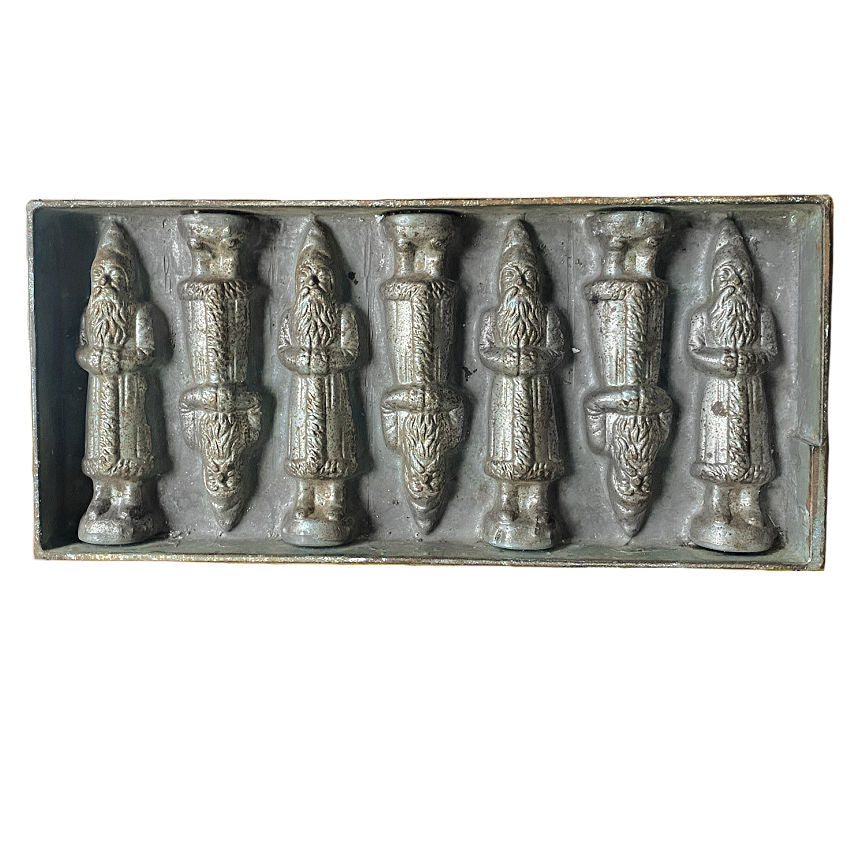 Antique Saint Nicholas Friedrich Anton Reiche Dresden Tin