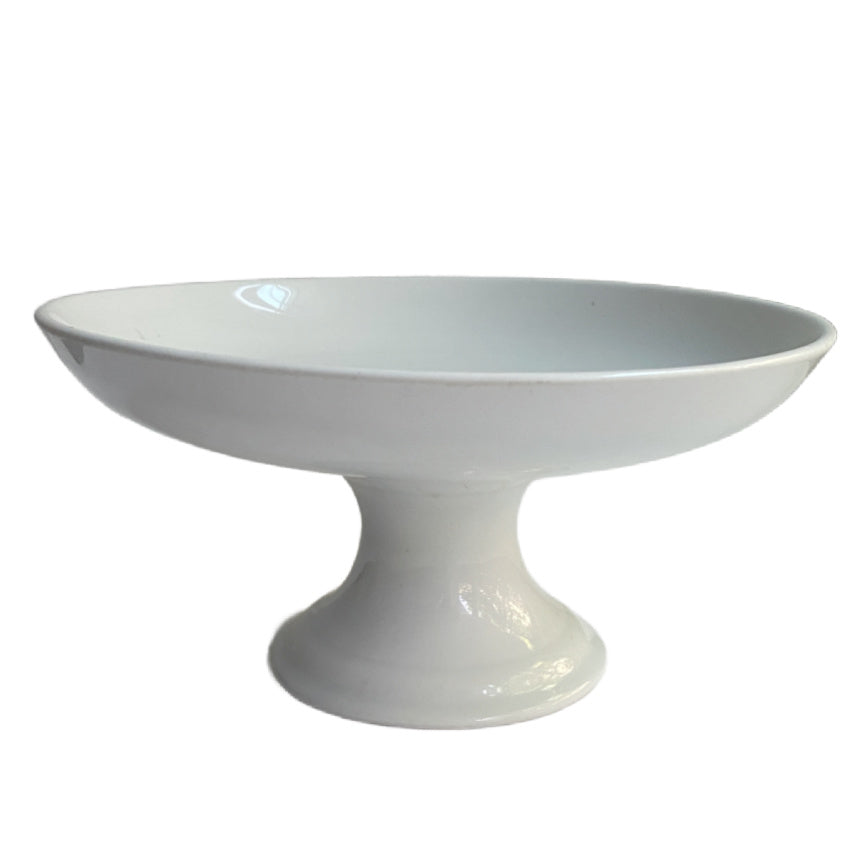 Antique ironstone footed bowl