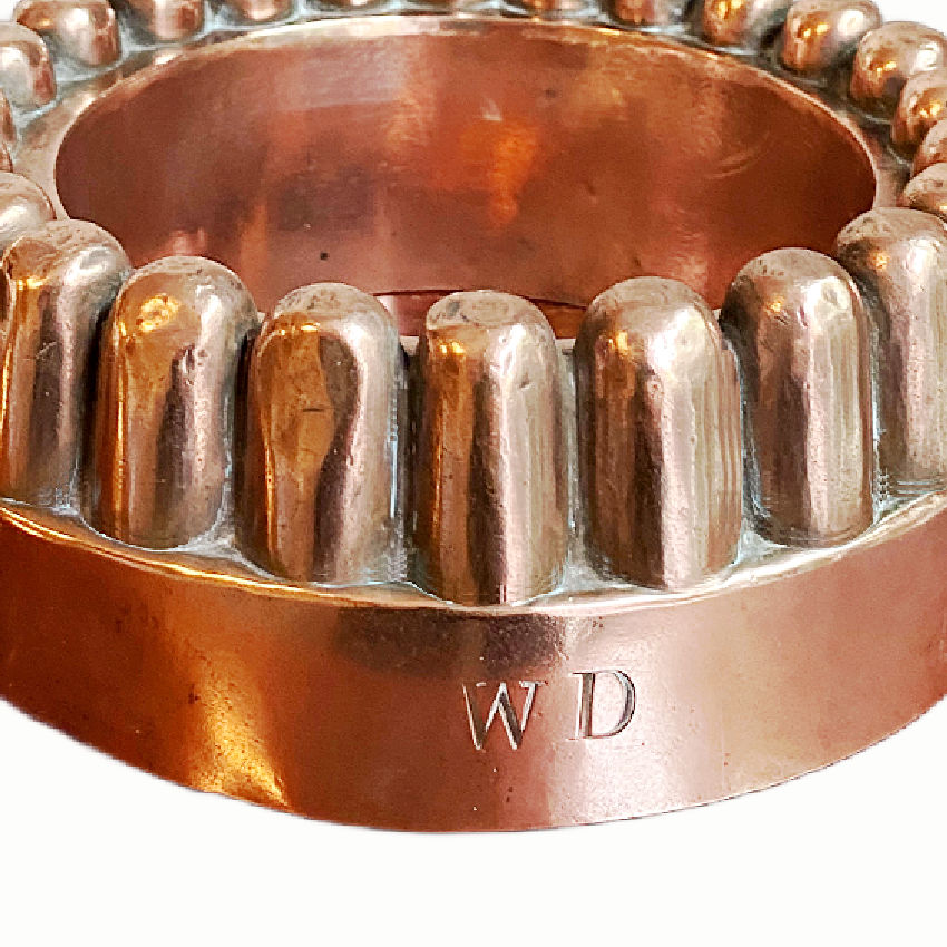 Antique French Copper Jelly Mold