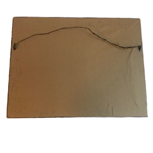 Antique Oil Painting Still Life with Pansies, Signed L. H. Connell, Framed