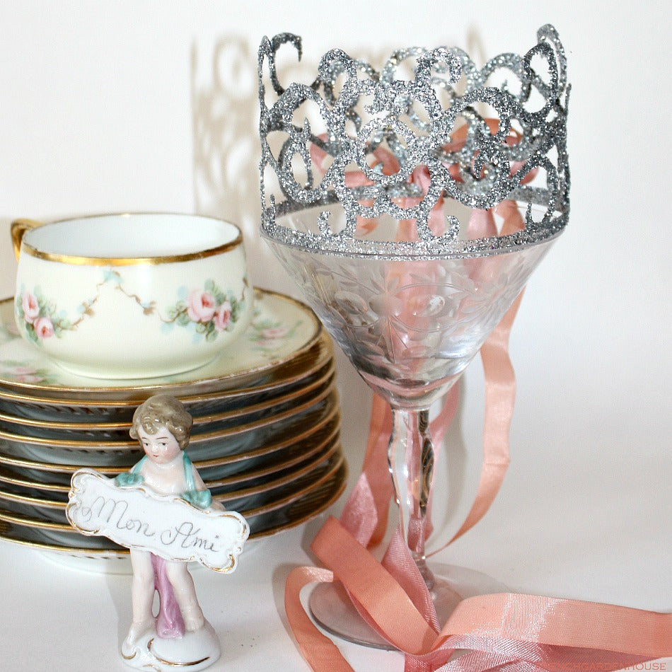 Glitter Birthday Celebration Crown Sml.