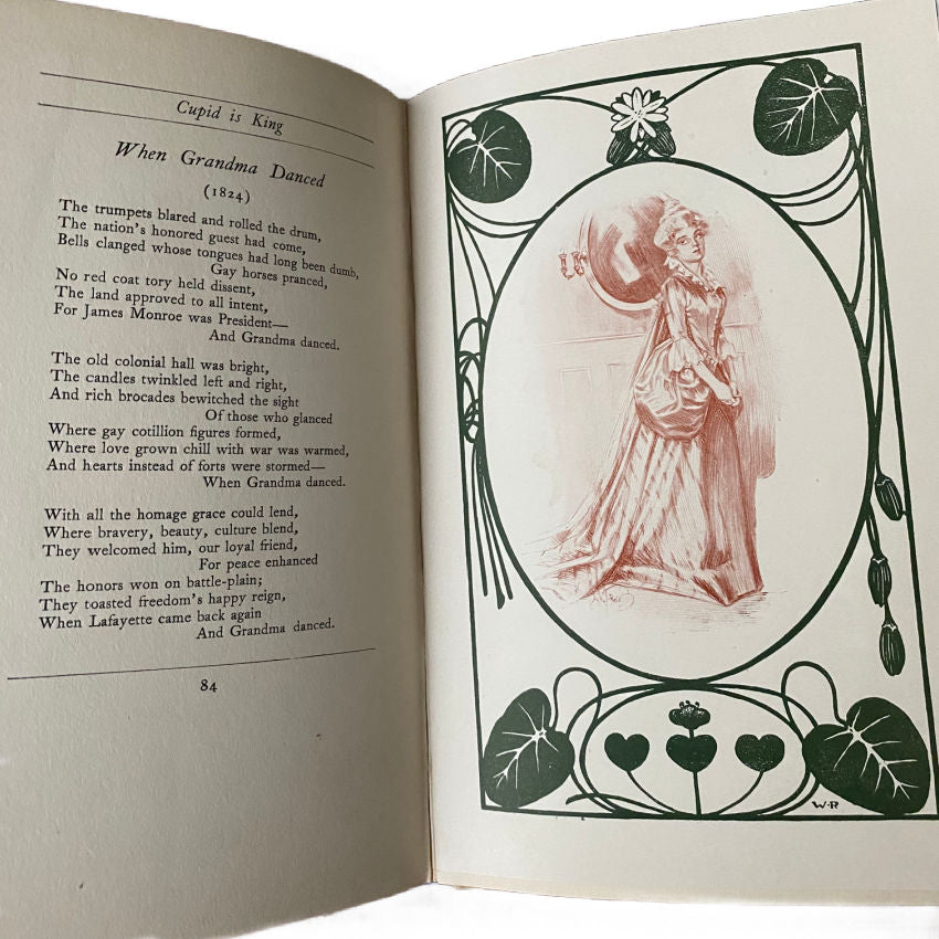 Signed Pre-view Copy of Cupid is King Poetry Book 1902