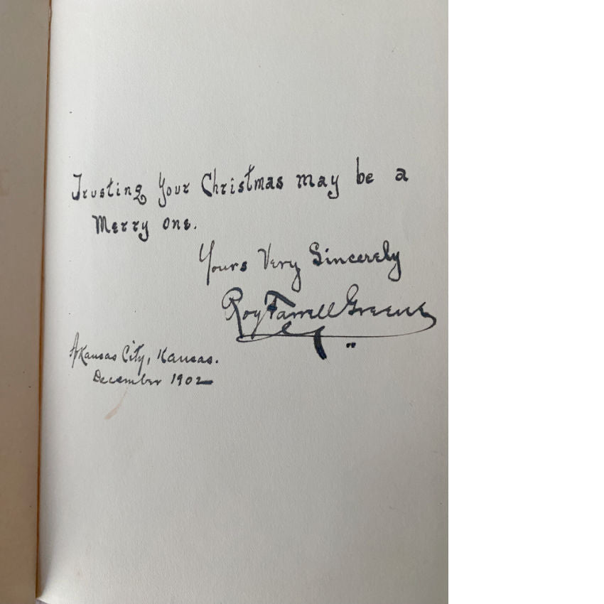 Signed Pre-view Copy of Cupid is King Poetry Book 1902