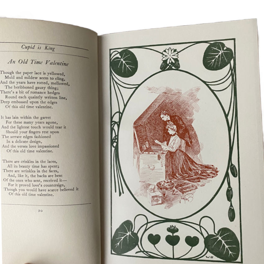 Signed Pre-view Copy of Cupid is King Poetry Book 1902