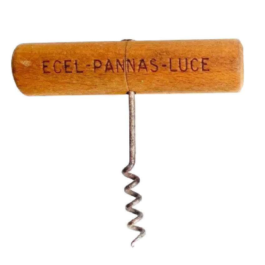 Vintage French Direct Pull Advertising cork screwb ottle opener