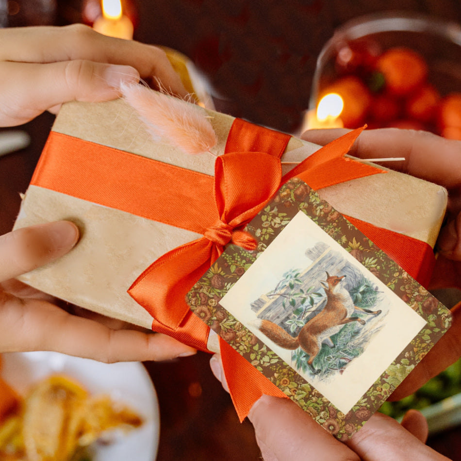 French Country Fox Luxury Gift Tags