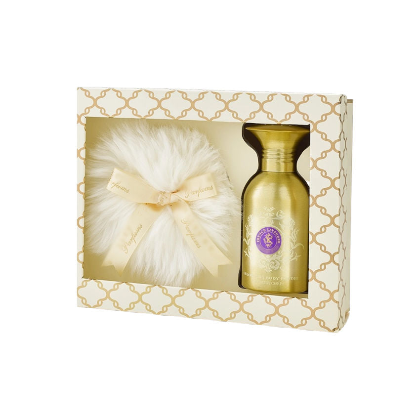 French Lavender Shimmer Powder Gift Box Set