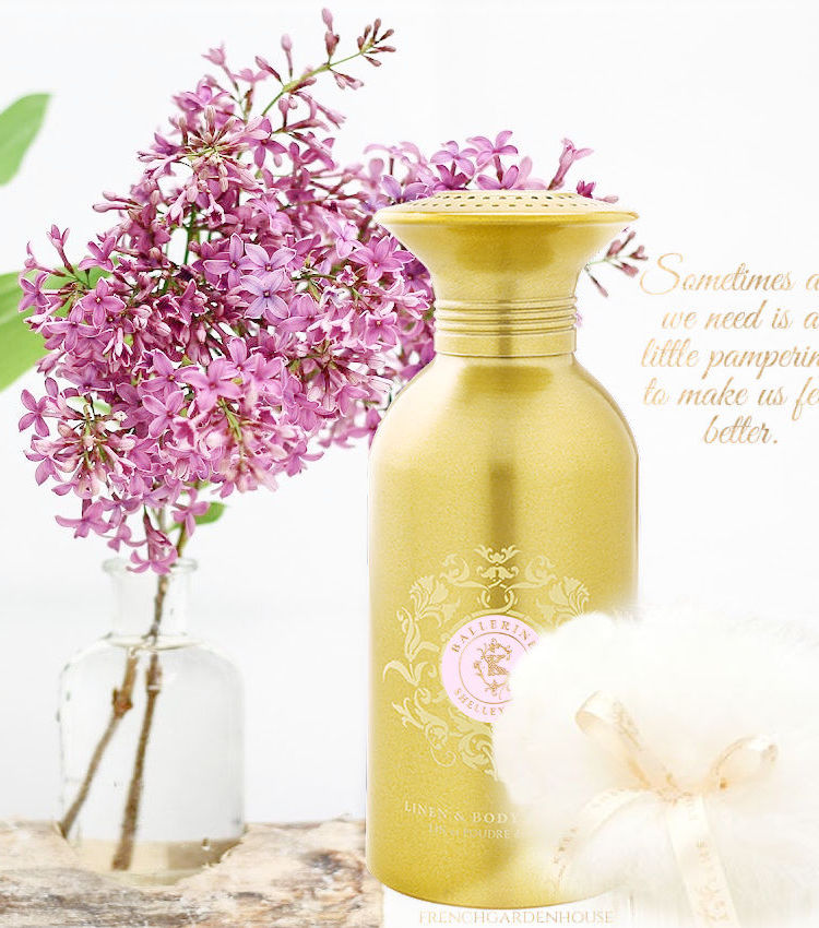 French Lavender Shimmer Powder Gift Box Set