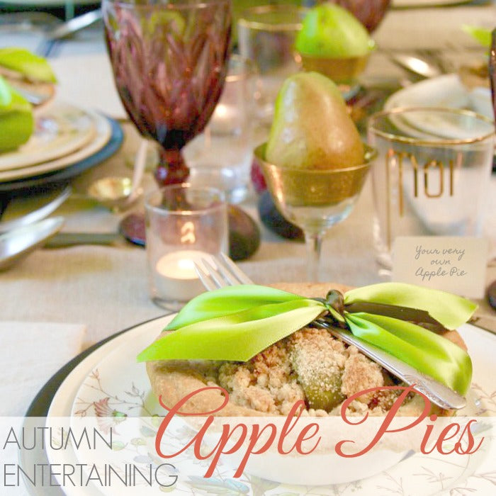 AUTUMN ENTERTAINING | MINIATURE APPLE PIES