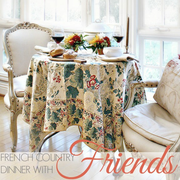 FRENCH COUNTRY DINNER WITH FRIENDS