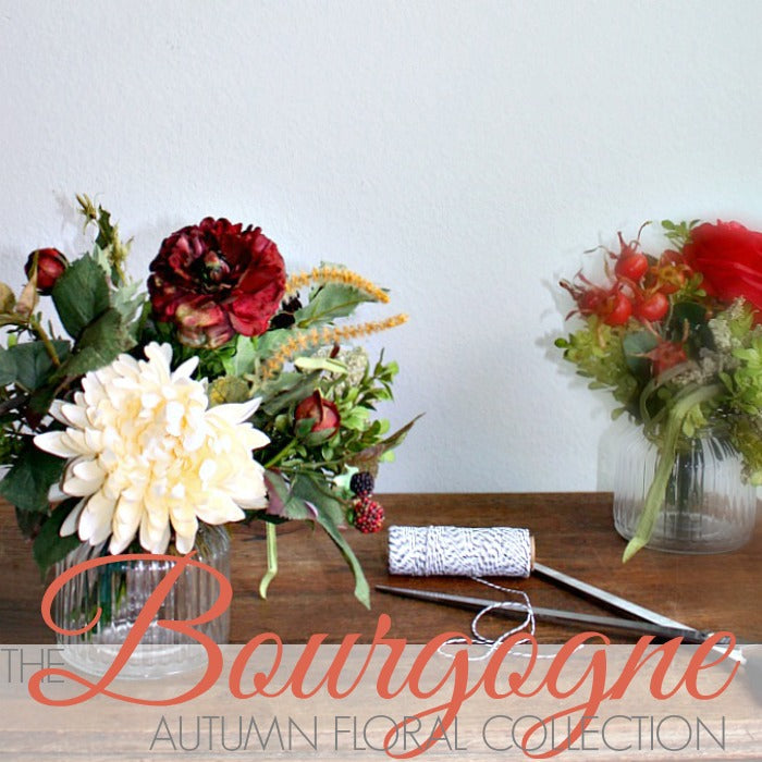 THE BOURGOGNE AUTUMN FLORAL COLLECTION