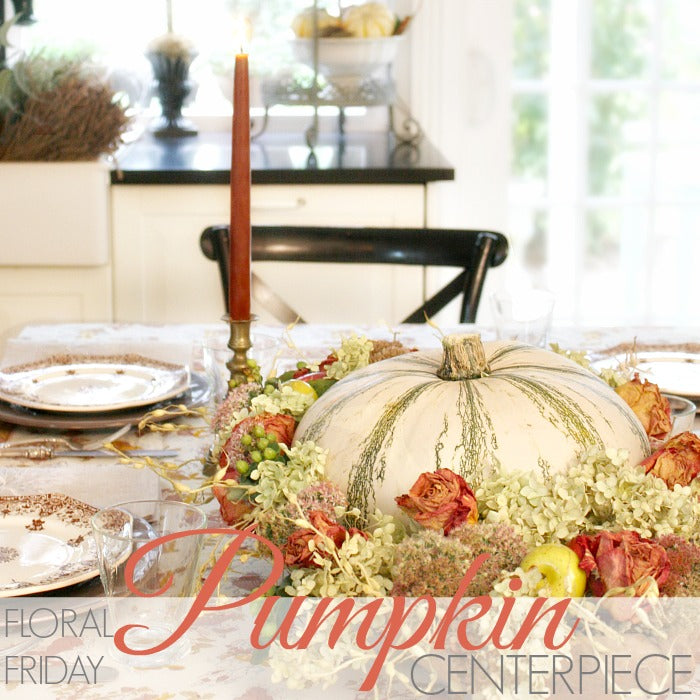 FLORAL FRIDAY | PUMPKIN ARRANGEMENT