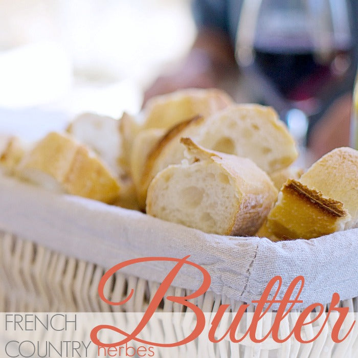 DIY FRENCH COUNTRY HERBES BUTTER