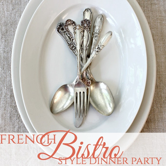 French Bistro Style Dinner Party