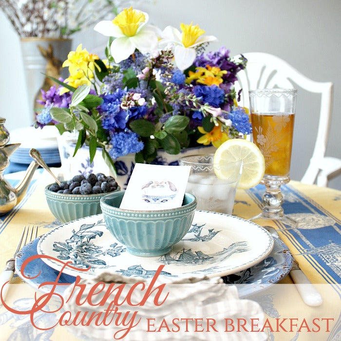 French Country EASTER TABLE