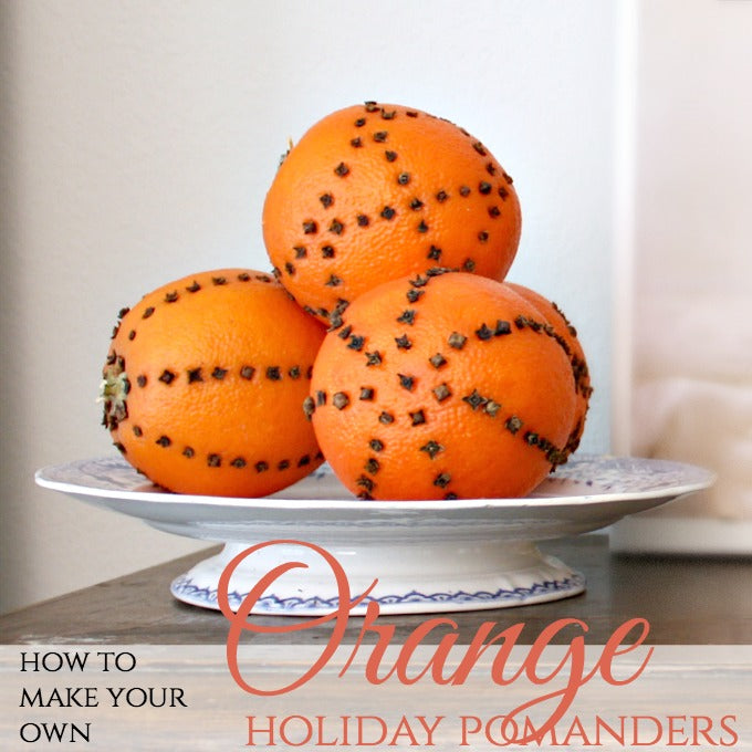 Making Ribbon Pomanders Making Orange Pomanders for the Holidays - frenchgardenhouse