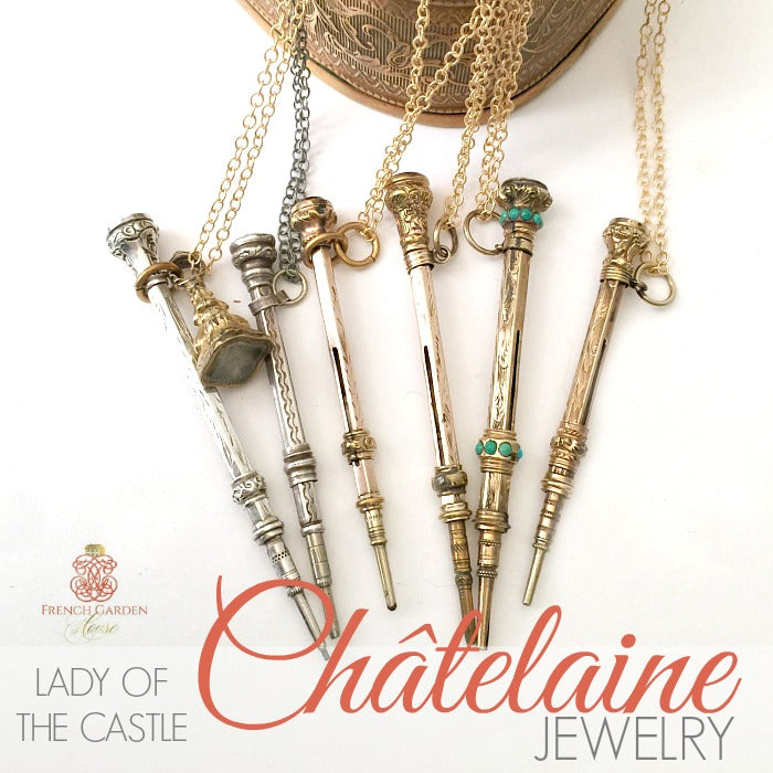 LOVE & DEVOTION JEWELRY  - CHATELAINE PENCILS