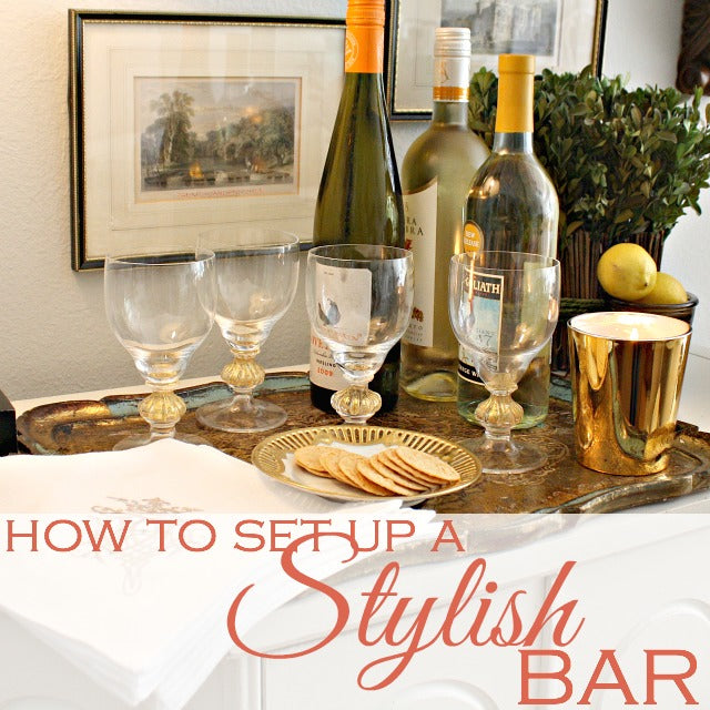 How to Set up a Stylish Bar