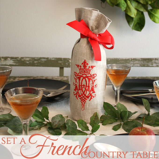Ease into FALL | Set a French Country Tablesetting