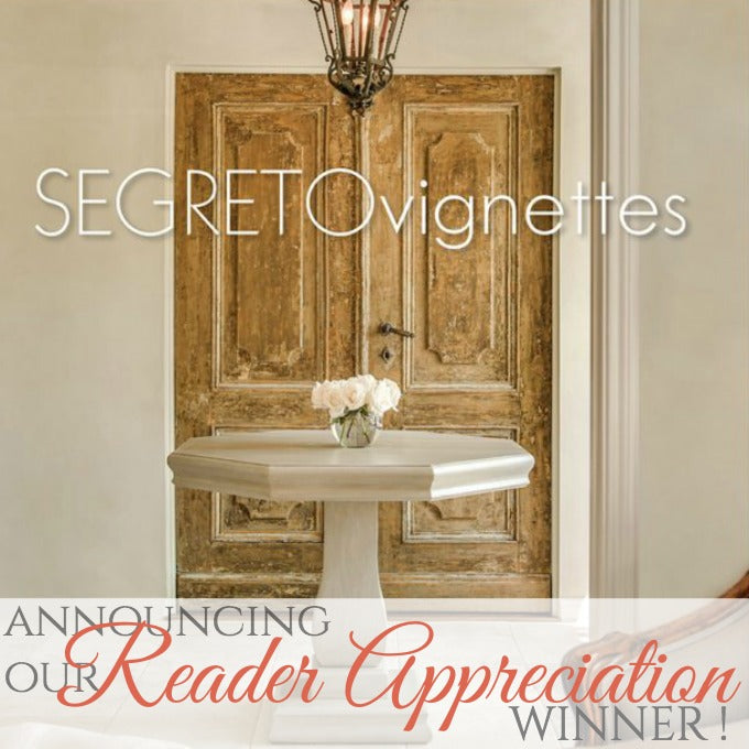WINNER of our FrenchGardenHouse Reader Appreciation GIVEAWAY
