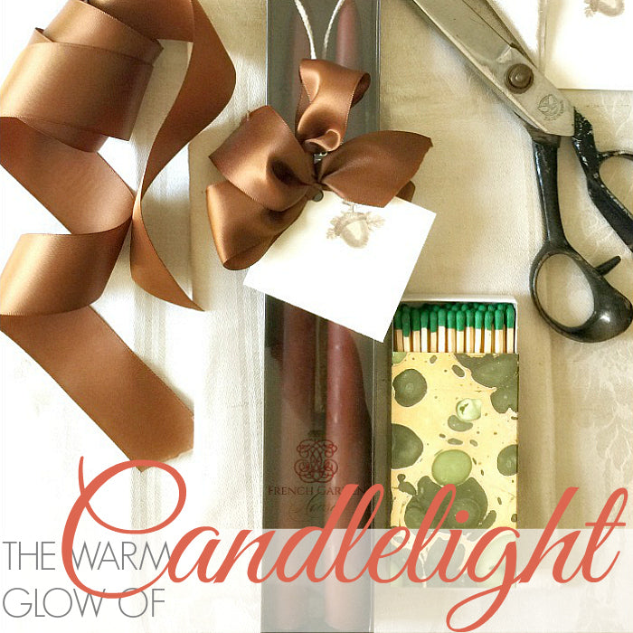 THE WARM GLOW OF CANDLELIGHT