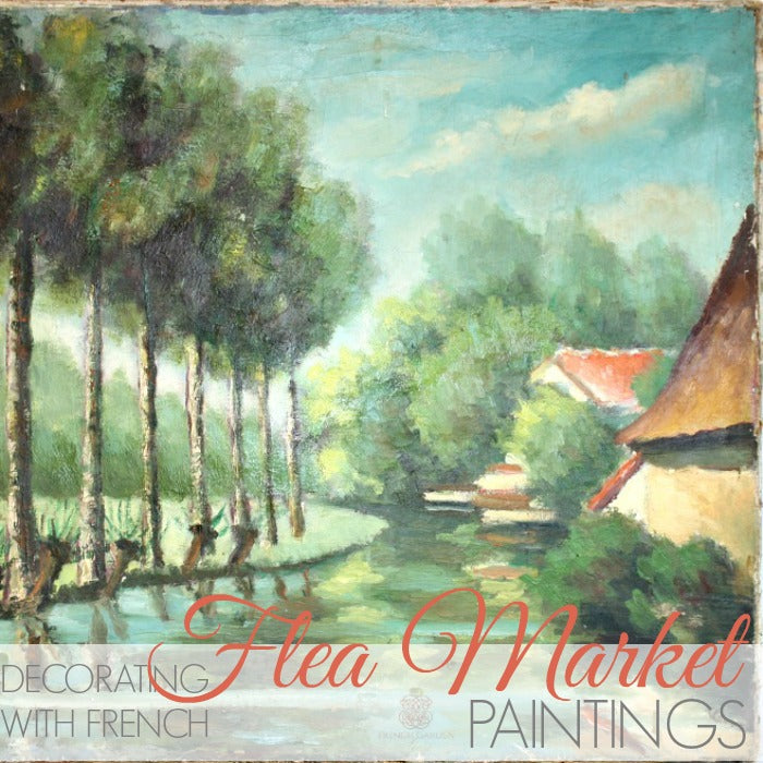 FRENCH FLEA MARKET PAINTINGS