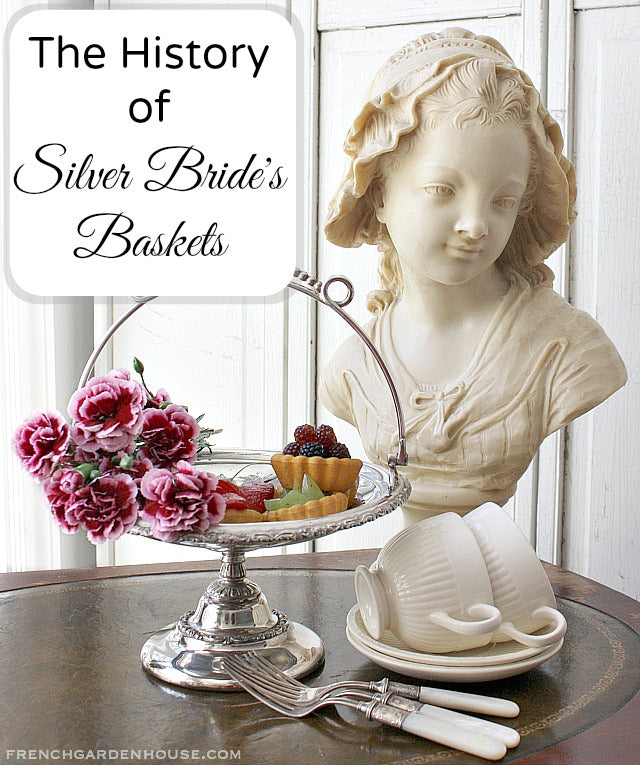 Guest Post for Phyllis Hoffman DePiano: History of Antique Silver Bridesbaskets