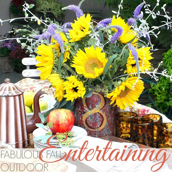 FABULOUS FALL OUTDOOR ENTERTAINING