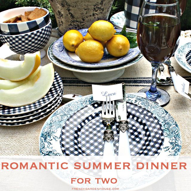 Romantic Summer Dinner for Two