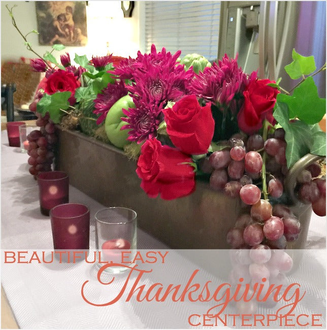 Thanksgiving Favorites | Beautiful & Easy Thanksgiving Centerpiece