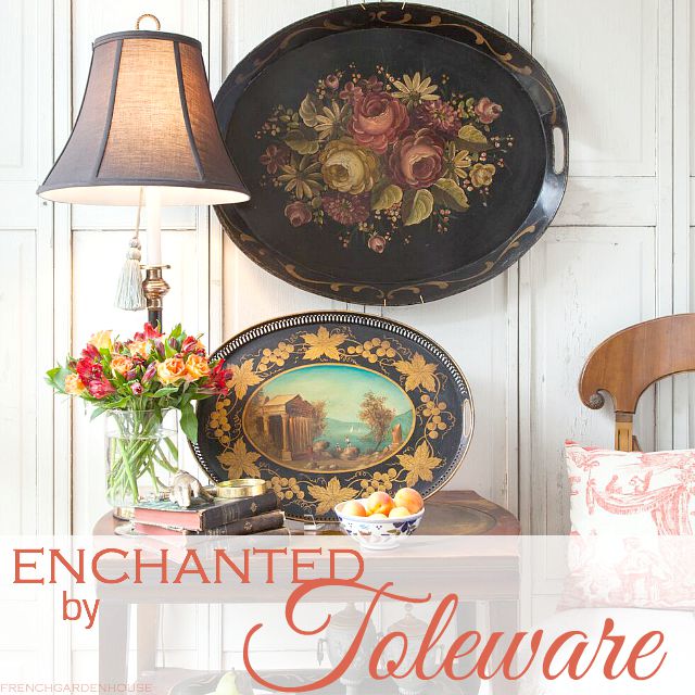 VICTORIA MAGAZINE |Collecting Antique Toleware - frenchgardenhouse