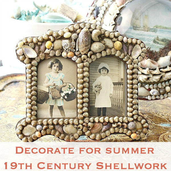 Secret Life of Antiques: Victorian Shell Work - frenchgardenhouse