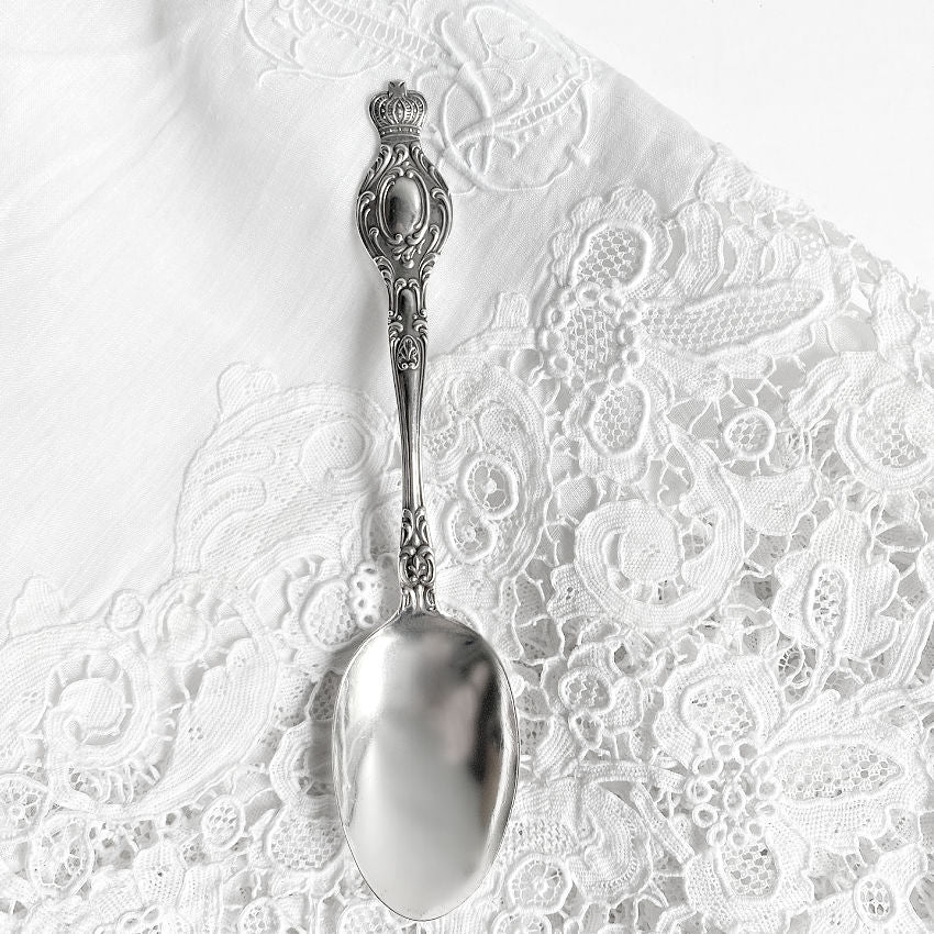 antique royal crown sterling spoon