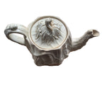 19th Century Molded Relief Teapot Acorns & Ivy