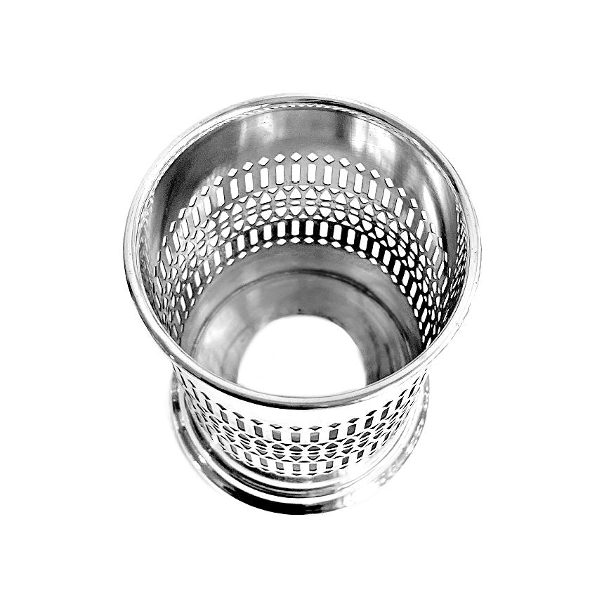 Vintage English Sheffield Silvers Co. Silver Plate Wine Bottle Holder, Syphon Stand