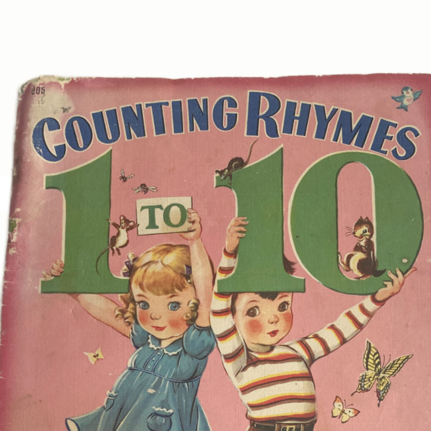 1940's Vintage Children's Counting Book
