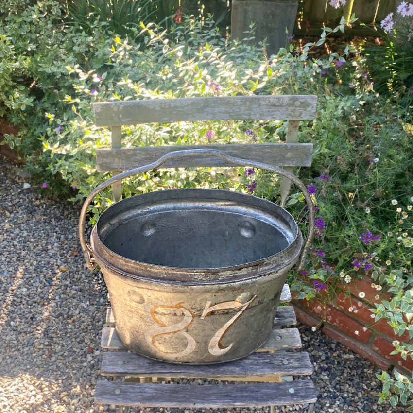 19th Century English Industrial Firefighter’s Bucket