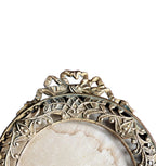 19th Century Ormolu Gilt Bronze Picture Frame - Louis XVI Style showing 
top bow detail
