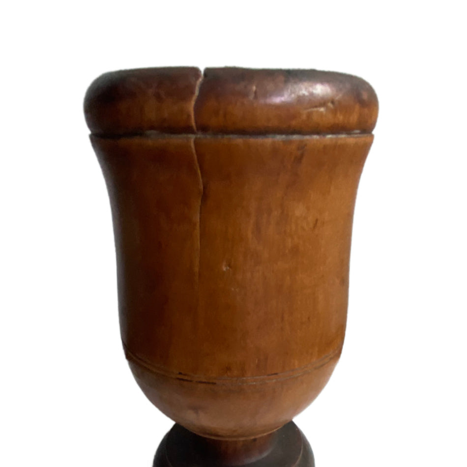 Antique Treen 19th Century Apothecary&#39;s Mortar