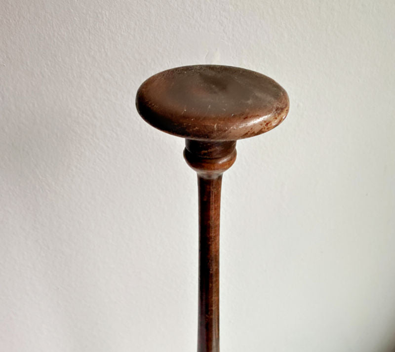 Antique 19th Century Tall Millinery Shop Display Hat Stand