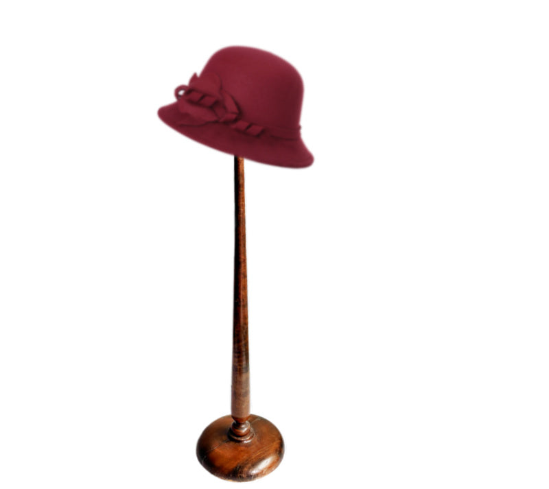 Antique 19th Century Tall Millinery Shop Display Hat Stand