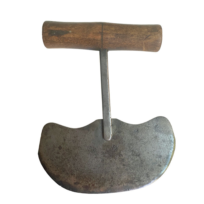 19th Century Hand Forged Country Cuisine Blade Chopper