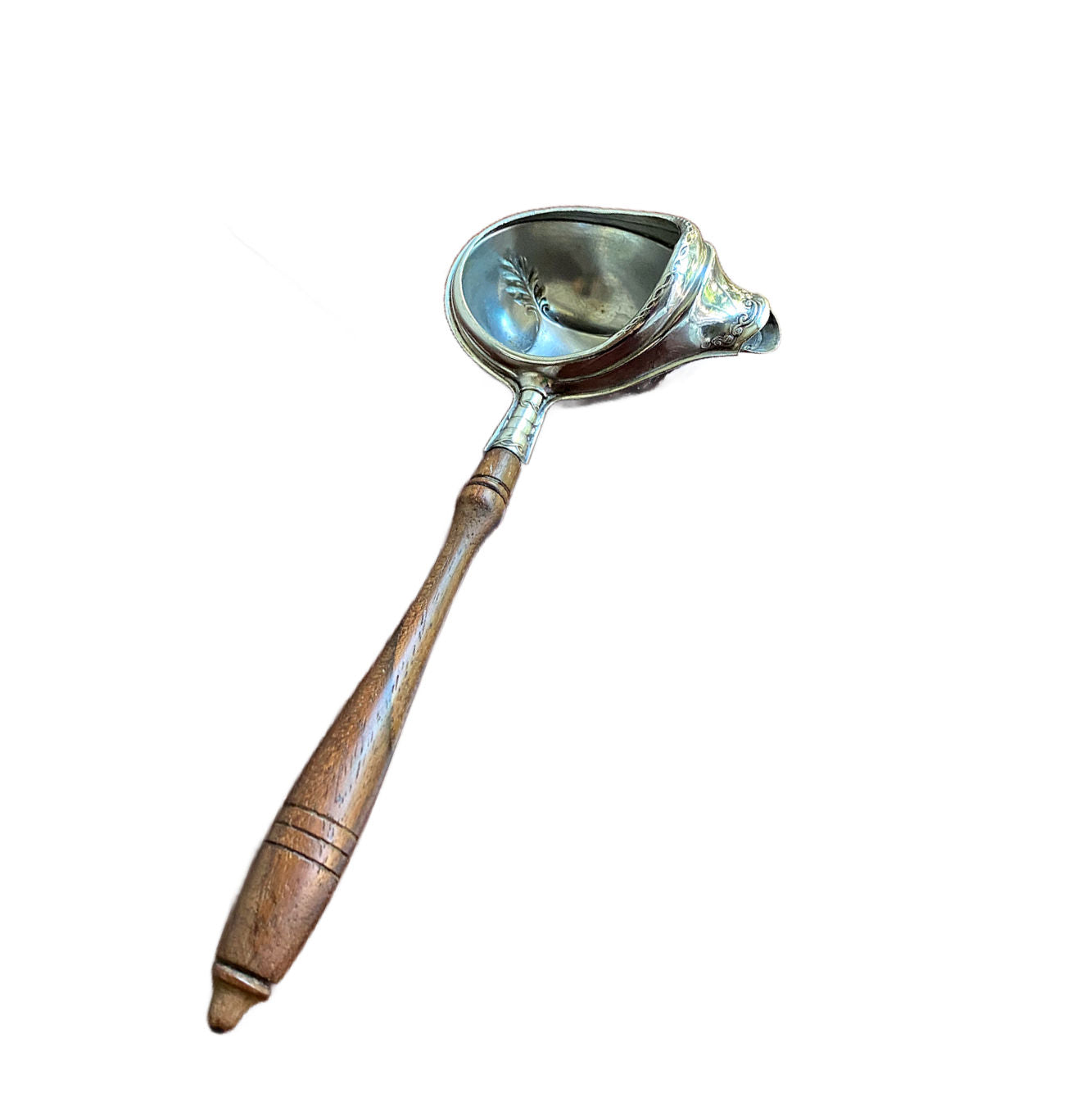 19th Century Silver Medicine Spoon