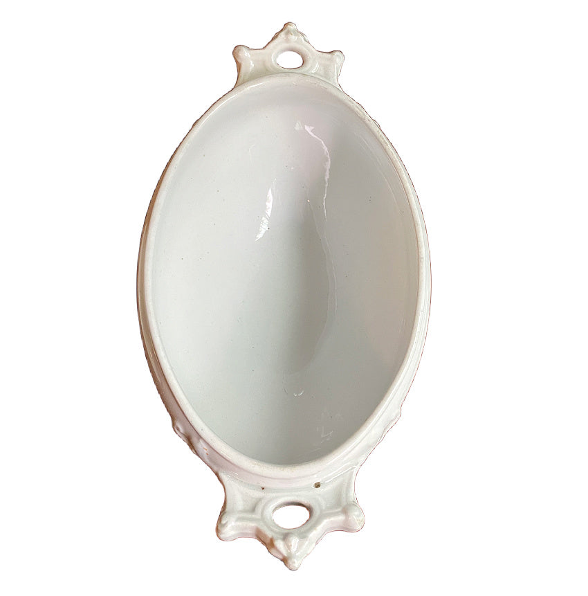 19th Century Staffordshire Ironstone Sauce Tureen