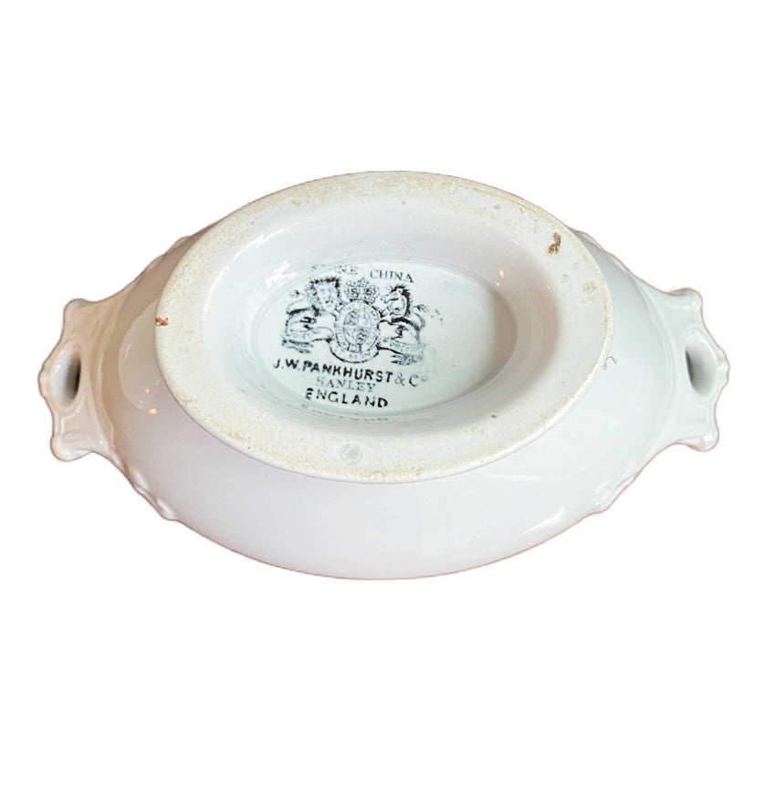 19th Century Staffordshire Ironstone Sauce Tureen