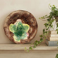 19th Century Antique Majolica Grape & Strawberry Plate