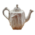 19th Century Molded Relief Teapot Acorns & Ivy